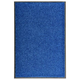 Vidaxl Doormat wäschen 60x90 cm blo