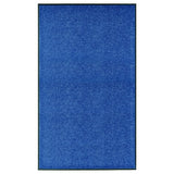 VIDAXL PORTOMAT WASSABLE 90x150 cm Blau