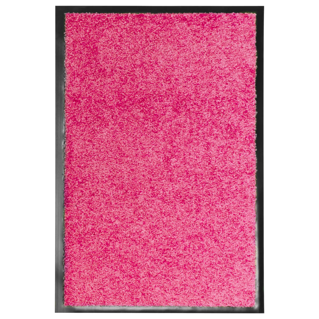 Vidaxl Doormat Washable 40x60 cm Pink