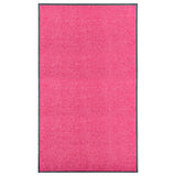 VIDAXL PORTOMAT WASSABLE 90x150 cm Pink