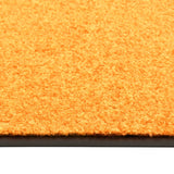 Vidaxl DOORMAT lavable 40x60 cm orange