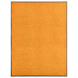 VIDAXL PORTOMAT WASSABLE 90x120 cm Orange