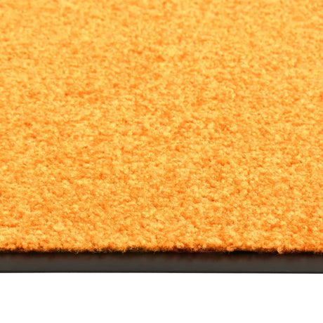 VIDAXL PORTOMAT WASSABLE 90x120 cm Orange