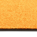 VIDAXL PORTOMAT WASSABLE 90x150 cm Orange