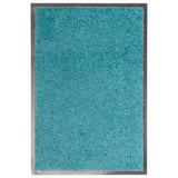 Vidaxl Doormat Washable 40x60 cm Cyan