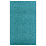 VIDAXL PORTOMAT WASSABLE 90x150 cm Cyan