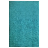 Vidaxl Doormat wäscht 120x180 cm Cyan