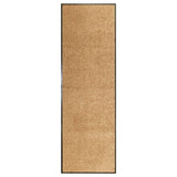 Vidaxl Doormat warhable 60x180 cm Crème