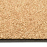 VIDAXL PORTOMAT WASSABLE 90x150 cm Creme