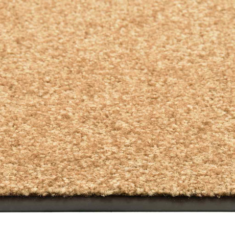 VIDAXL PORTOMAT WASSABLE 90x150 cm Creme
