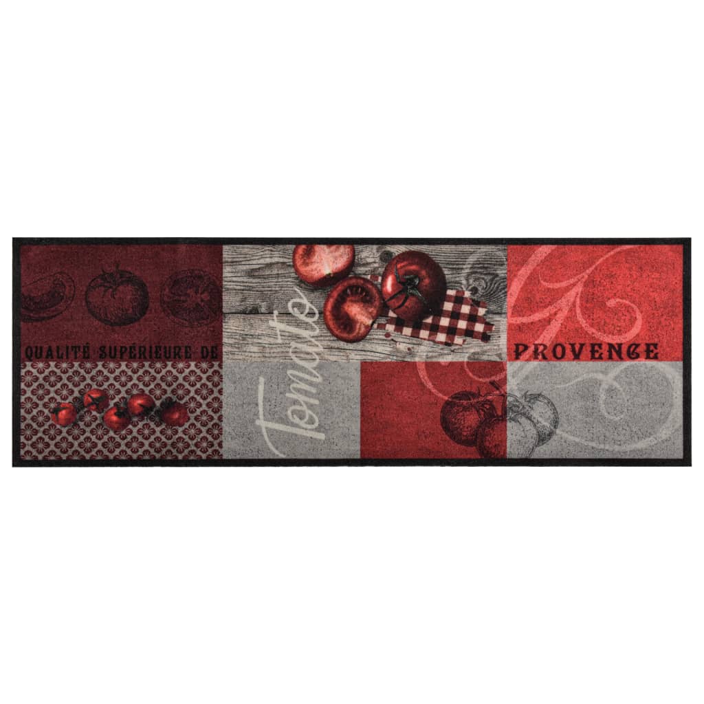 Vidaxl Kitchen Mat Matoable Tomato 45x150 cm