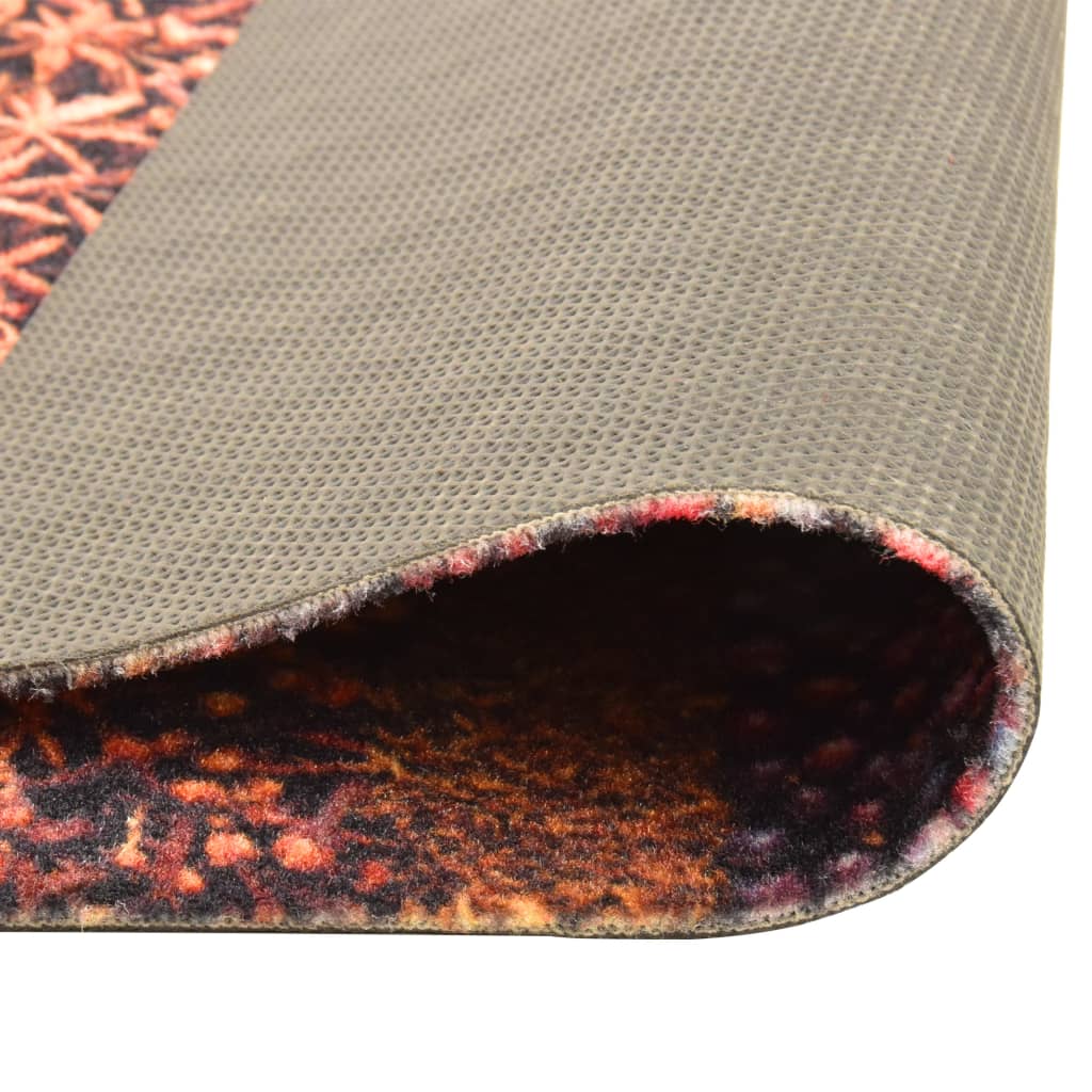 Vidaxl Kitchen Mat Washable Spice 60x180 cm