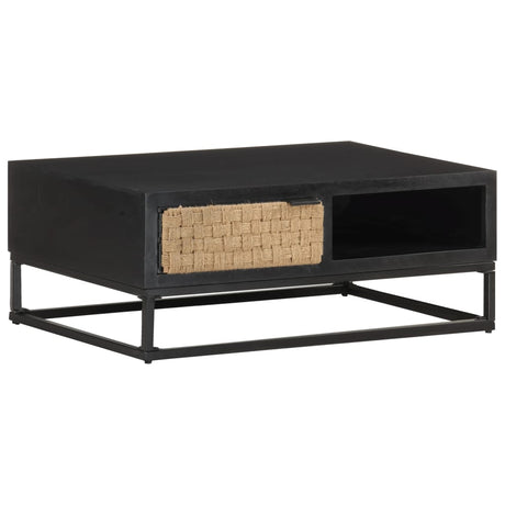 Vidaxl salontafel 90x60x35 cm massief mangohout
