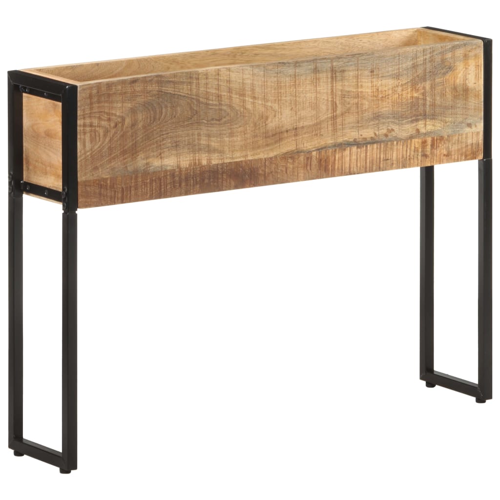 Vidaxl plangt Box 90x2068 cm rau Mango Holz