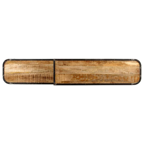 Vidaxl tv-meubel 160x30x40 cm massief mangohout
