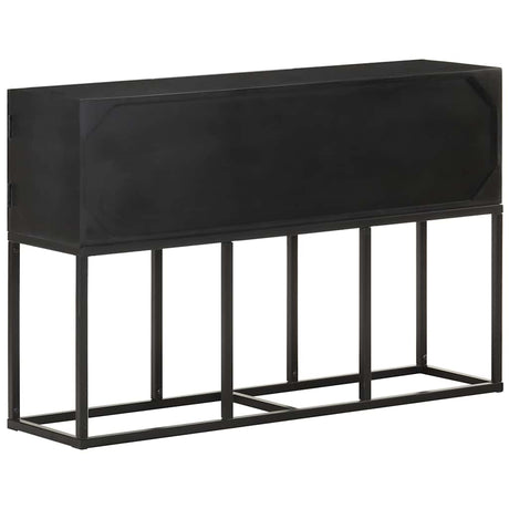 Vidaxl dressoir 115x30x76 cm massief mangohout