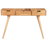 Vidaxl kaptafel met spiegel 112x45x76 cm massief acaciahout