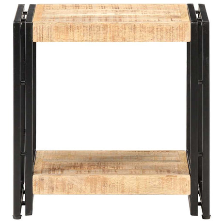 Vidaxl bijzettafel 40x30x40 cm ruw mangohout