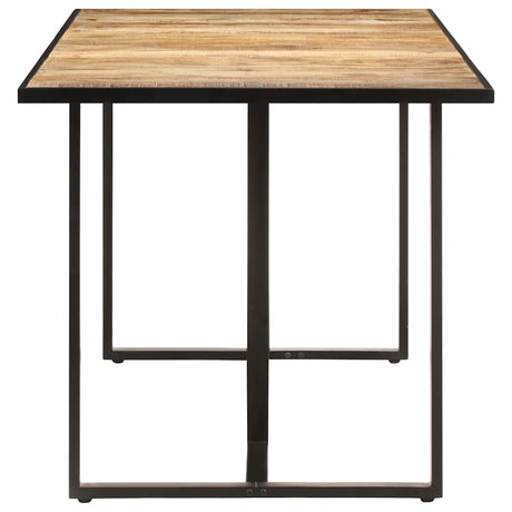 Vidaxl eettafel 180 cm ruw mangohout