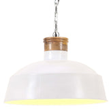 Vidaxl Hanging Lamp Industrial E27 58 cm Weiß