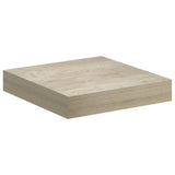 Vidaxl wandschap zwevend 23x23,5x3,8 cm mdf eikenkleur