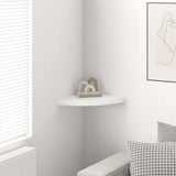 Vidaxl zwevende hoekplank wit 35x35x3,8 cm mdf