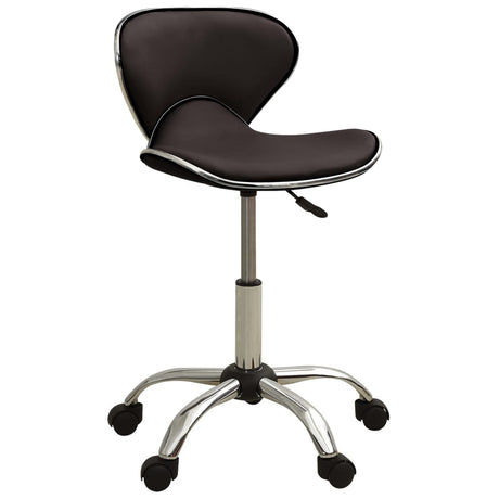 VidaXL Salonhocker Kunstleder braun