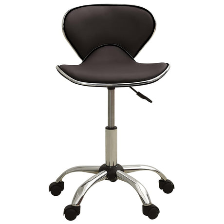 VidaXL Salonhocker Kunstleder braun