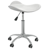 Vidaxl Salon stool Artificial leather white