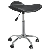 Vidaxl Salon stool Artificial leather black