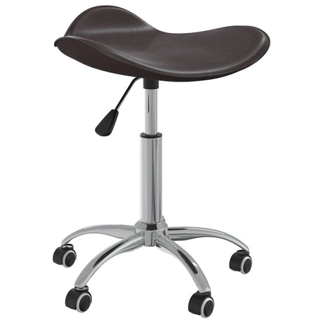 VidaXL Salonhocker Kunstleder braun