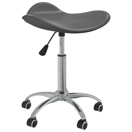 VidaXL Salonhocker Kunstleder grau