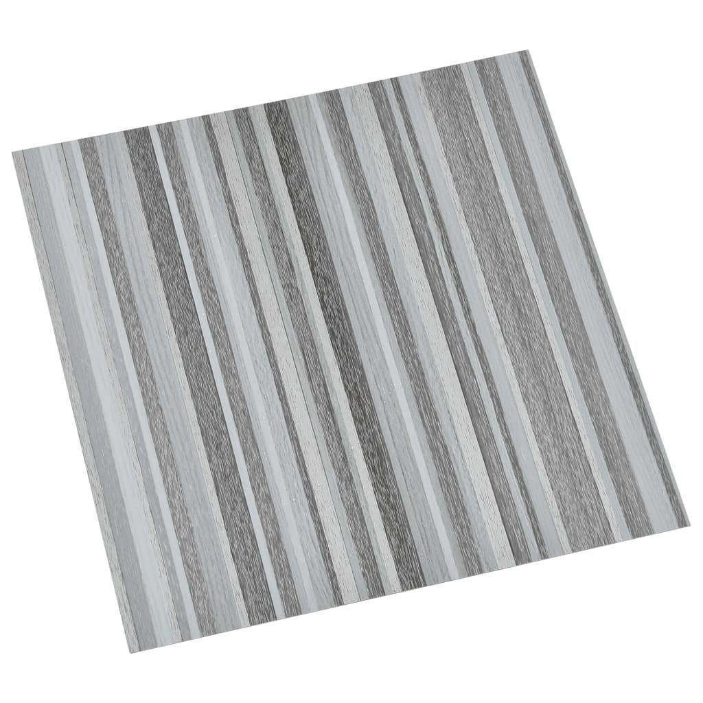 Vidaxl Floorboards Selvlavt 55 ST 5.11 m² PVC Light Gray