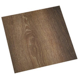 Vidaxl Floorboards Self -adhesive 55 st 5.11 m² PVC Brown