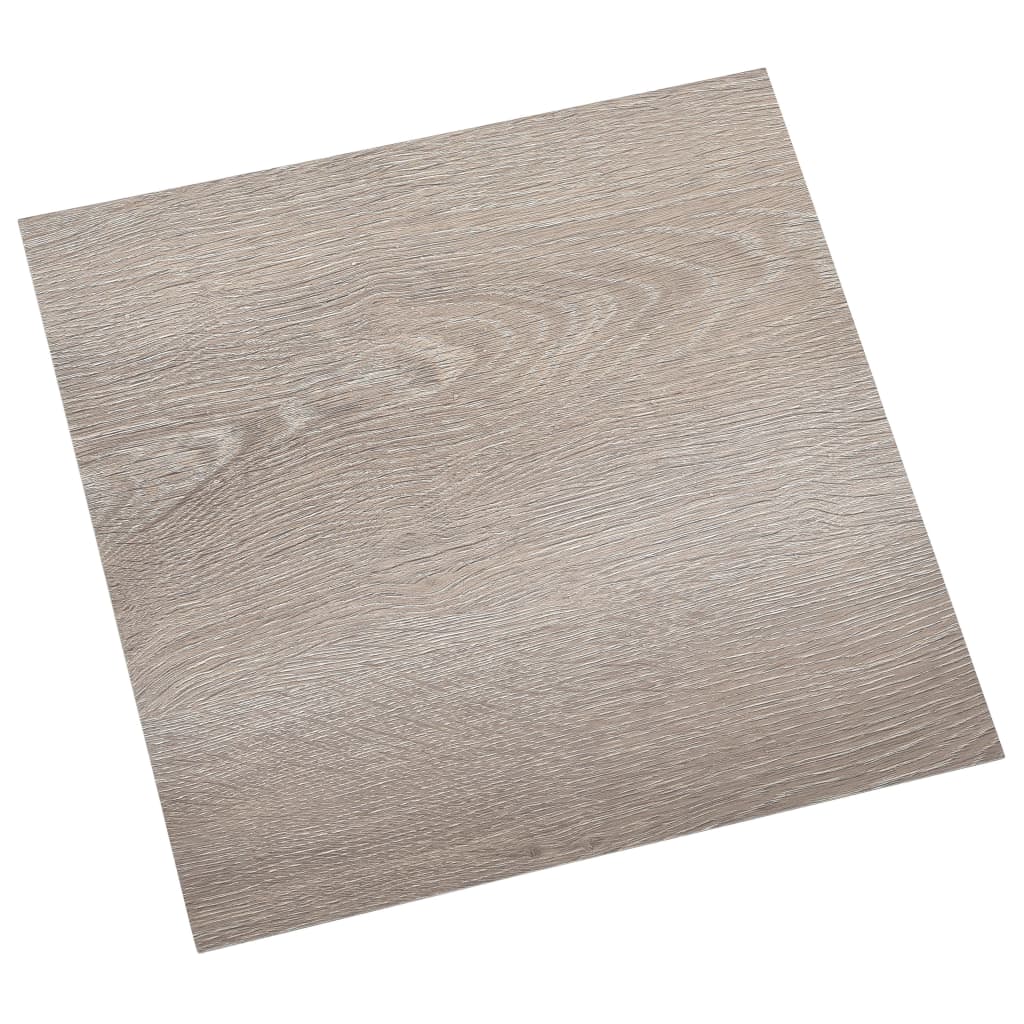 Vidaxl talne deske samopredmetne 55 St 5,11 m² PVC Taupe