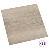 Tablas de piso Vidaxl autoadhesivo 55 st 5.11 m² pvc tope