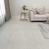 Vidaxl Floorboards Selvlavt 55 ST 5.11 M² PVC Cream