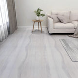 Vidaxl Floorboards Self -adhesive 55 st 5.11 m² PVC light gray