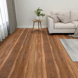 Vidaxl Floorboards Self -adhesive 55 st 5.11 m² PVC Brown