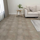 Vidaxl Dielen selbst -adhäsiv 55 ST 5,11 m² PVC Grau