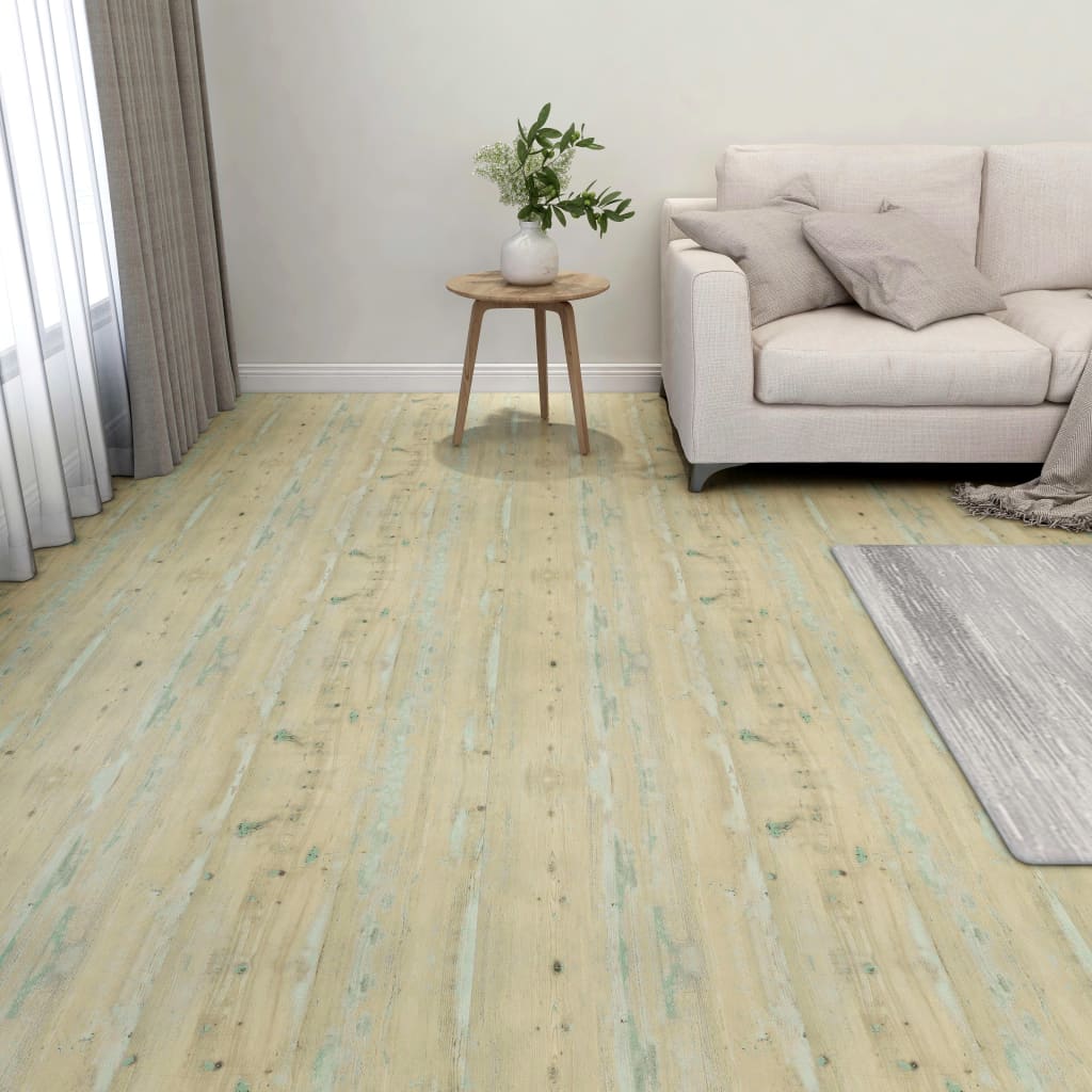 Vidaxl Floorboards Self -Adhesive 55 ST 5.11 M² PVC Lysebrun