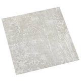Vidaxl Dielen selbst -adhäsiv 55 ST 5.11 m² PVC Hellgrau
