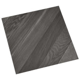 Vidaxl Bodendielen selbstklebend 55 Stk. 5,11 m² PVC gestreift grau