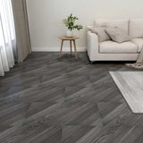 Vidaxl talne deske samopredmetne 55 ST 5,11 m² PVC Striped Grey