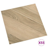 Vidaxl Floorboards Self -Adhesive 55 ST 5,11 m² PVC pruhovaný