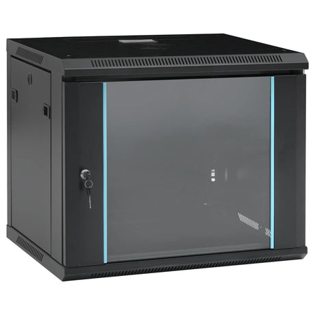VIDAXL -Netzwerkschrank für an der Wand 9 Uhr 19 IP20 600x450x510 mm