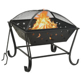 Kamin Vidaxl s poker xxl 62 cm jeklo