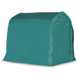 Tienda de garaje Vidaxl 1.6x2.4 M PVC Green