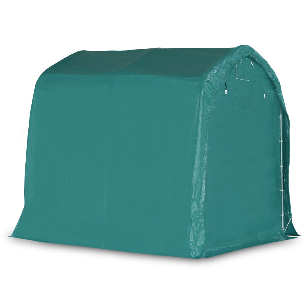 Vidaxl Garage Tent 2.4x2,4 M PVC verde