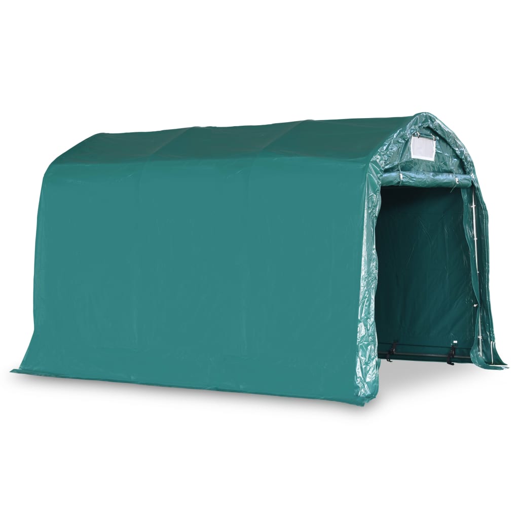 Vidaxl garage tent 2.4x3.6 m PVC Green